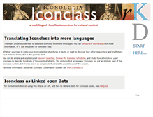 Tablet Screenshot of iconclass.org